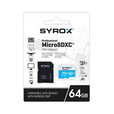 Syrox 64Gb Hafıza Kartı