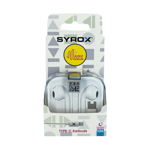 Syrox K20A Type-C Earbuds Kablolu Kulaklık