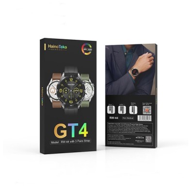 HainoTeko Watch  GT4 Akıllı Saat | 3 Kordon