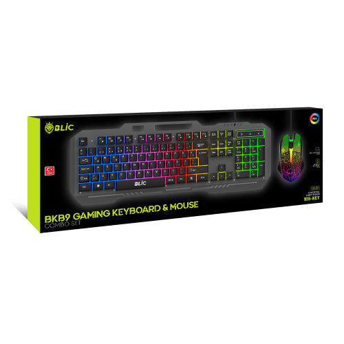 Blic Bkb9 RGB Gaming Kablolu Klavye | Mouse Set