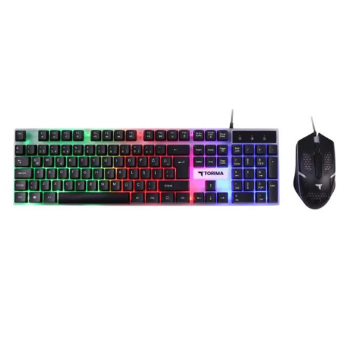 Tmk03 Kablolu Rgb Klavye | Mouse Set