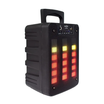 GTS-1869 Bluetooth Speaker 4" | Radyo | Mikrofon | RGB Led