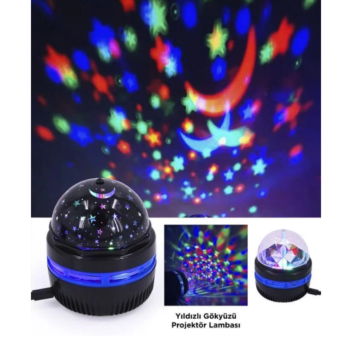 LW-36 Starry Led Lazer Projektör Gece Lambası