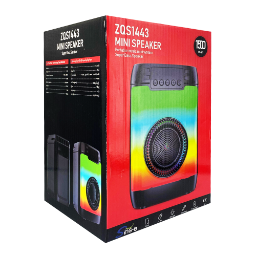 ZQS1443 Bluetooth Speaker | RGB