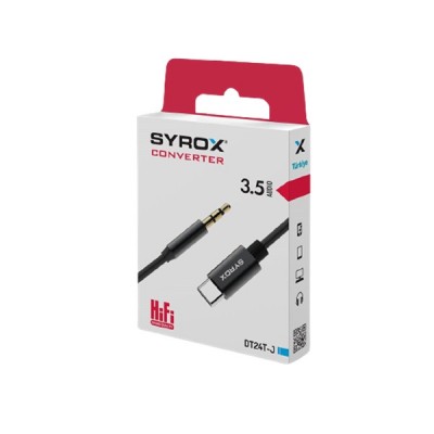 Syrox Typec Aux Kablo DT24T-J