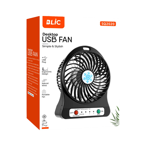 Blic SQ2020 (BMFN2) Mini Şarjlı Fan