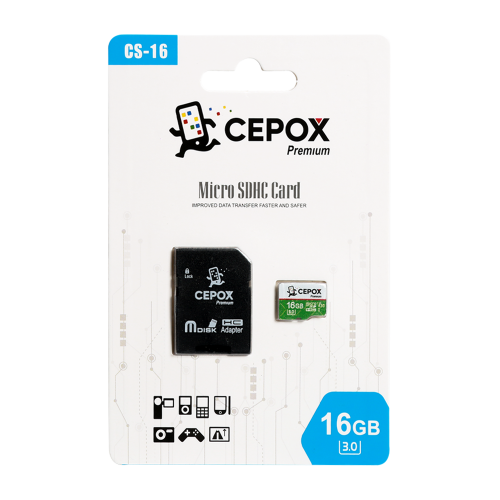 Cepox 16GB Hafıza Kartı | 3.0