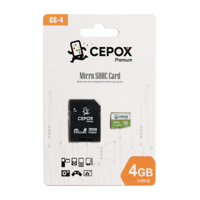 Cepox 4GB Hafıza Kartı | Class 10