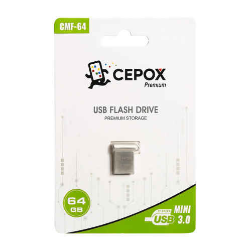 Cepox 64GB Mini Flash Bellek | USB 3.0