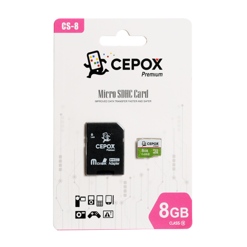 Cepox 8GB Hafıza Kartı | Class 10