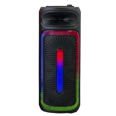 D29 RGB Işıklı Mikrofonlu Kumandalı Bluetooth Speaker | 8"x2