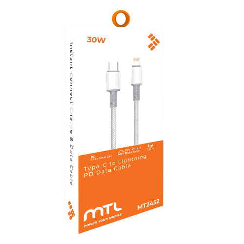 Mtl MT2452 30W Type-C To Lightning Kablo Stand ( 10 Adet )