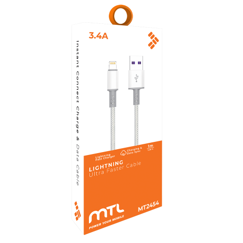 Mtl MT2454 3.4A Lightning Usb Kablo