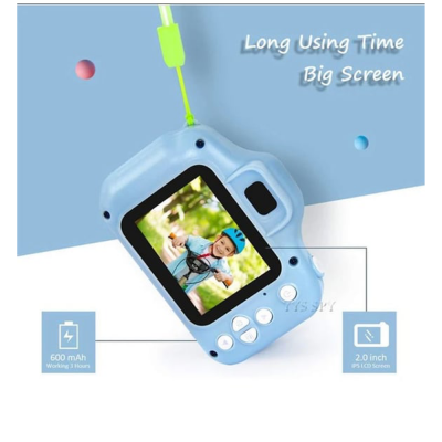 Dijital Fotoğraf Makinesi Çocuk Mini 1080p Hd Kamera Selfie