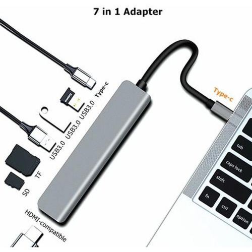 YD47 Type-c To Hdmı 7in1 Dönüştürücü