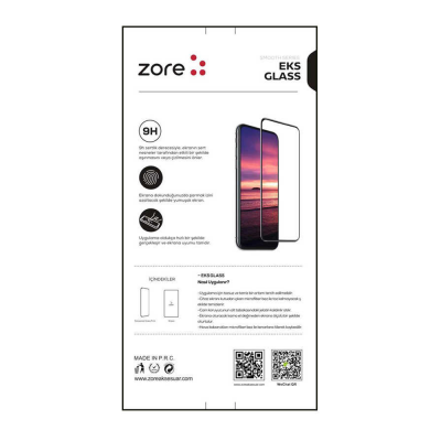 Zore İphone 16 Pro 5D Cam Jelatin