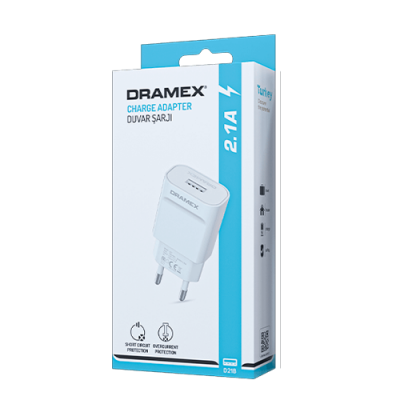 Dramex D21B 2.1 Amper Usb Ev Başlık