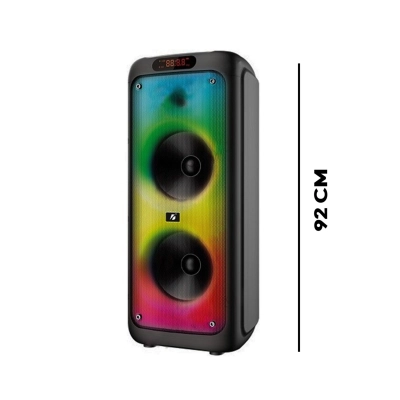 BTS-1387 Kablosuz Mikrofonlu RGB Bluetooth Speaker 2 x 10"  BTS-1387 Kablosuz Mikrofonlu RGB Bluetooth Speaker 2 x 10"