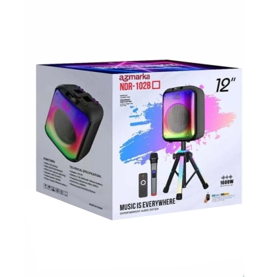 NDR 102B Profesyonel Speaker 12'' | Kumanda |Mikrofon NDR 102B Profesyonel Speaker 12'' | Kumanda |Mikrofon