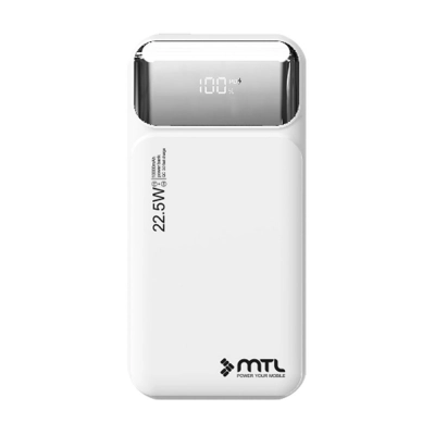 MTL MT4320 20000 mAh 22.5W PD Kablolu Powerbank | LCD Gösterge MTL MT4320 20000 mAh 22.5W PD Kablolu Powerbank | LCD Gösterge