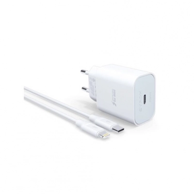 Syrox PD20L Type-C Başlık Giriş | Lightning Kablolu 20w 3.0 Amper Pd Ev Şarj Aleti Syrox PD20L Type-C Başlık Giriş | Lightning Kablolu 20w 3.0 Amper Pd Ev Şarj Aleti