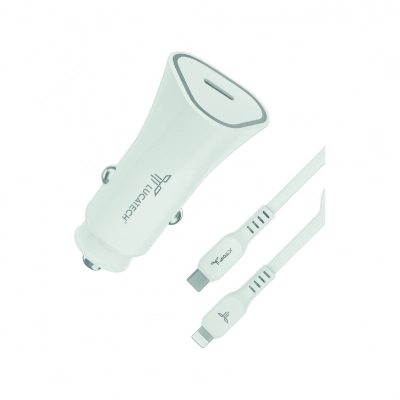Lucatech Lc152 Pd Oto Başlık | Type-C Lightning Kablo | 45W Turbo Şarj Lucatech Lc152 Pd Oto Başlık | Type-C Lightning Kablo | 45W Turbo Şarj