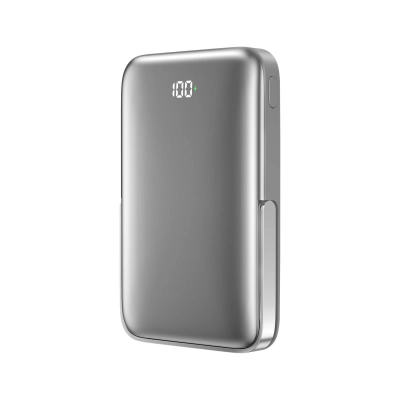 Wiwu Wi-P018 Elite Led Göstergeli 10000Mah Standlı Powerbank | Kablosuz Şarj | 15 Watt Wiwu Wi-P018 Elite Led Göstergeli 10000Mah Standlı Powerbank | Kablosuz Şarj | 15 Watt