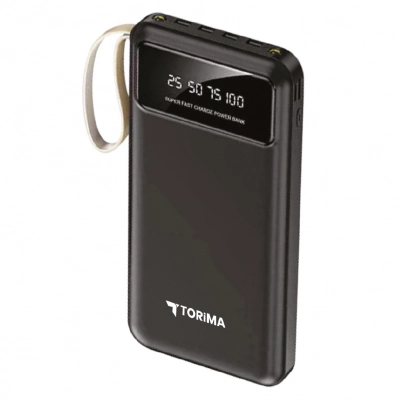 Torima Trm-1011 10000 mAh Powerbank | Led Gösterge  Torima Trm-1011 10000 mAh Powerbank | Led Gösterge