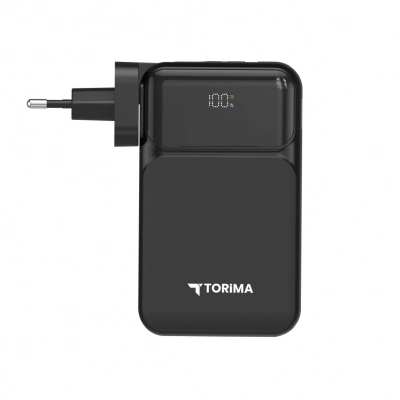 Torima Trm-1027 20000 mAh PD 22.5W Powerbank | 220V Priz Girişi |LCD Gösterge Torima Trm-1027 20000 mAh PD 22.5W Powerbank | 220V Priz Girişi |LCD Gösterge