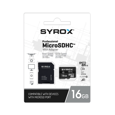 Syrox 16Gb Hafıza Kartı Syrox 16Gb Hafıza Kartı