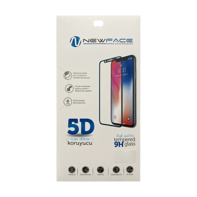 Newface İphone 14 Pro 5D Cam Jelatin