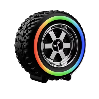 Subzero SB35 Işıklı Tekerlek Şeklinde Bluetooth Speaker Subzero SB35 Işıklı Tekerlek Şeklinde Bluetooth Speaker