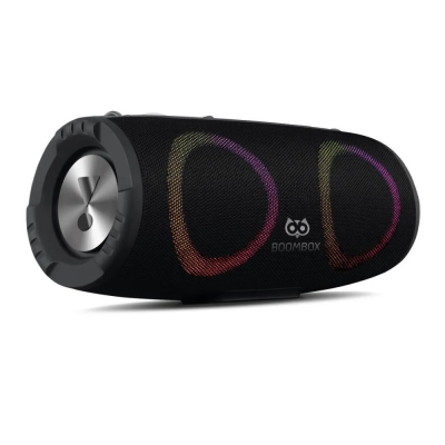 Powerway BoomBox 30W Çift Bass Led Işıklı Bluetooth Speaker  Powerway BoomBox 30W Çift Bass Led Işıklı Bluetooth Speaker