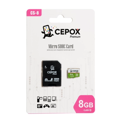 Cepox 8GB Hafıza Kartı | Class 10 Cepox 8GB Hafıza Kartı | Class 10
