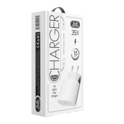 Subzero SG66 Pd Başlıklı 35W Type-C Fast Şarj Seti | Iphone 15 Uyumlu Subzero SG66 Pd Başlıklı 35W Type-C Fast Şarj Seti | Iphone 15 Uyumlu