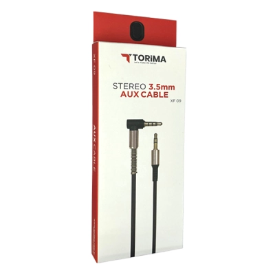 Torima XF09 L Aux Kablo | 10'lu Stand Torima XF09 L Aux Kablo | 10'lu Stand