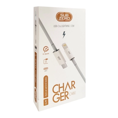 Subzero CL95 20W Type-C Lightning PD Ara Kablo Subzero CL95 20W Type-C Lightning PD Ara Kablo