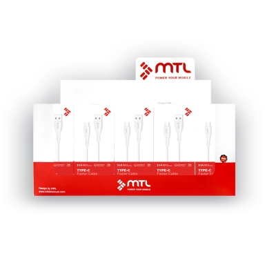 Mtl MT431 3.1A 1M Type-C Kablo | 30 Adet Mtl MT431 3.1A 1M Type-C Kablo | 30 Adet